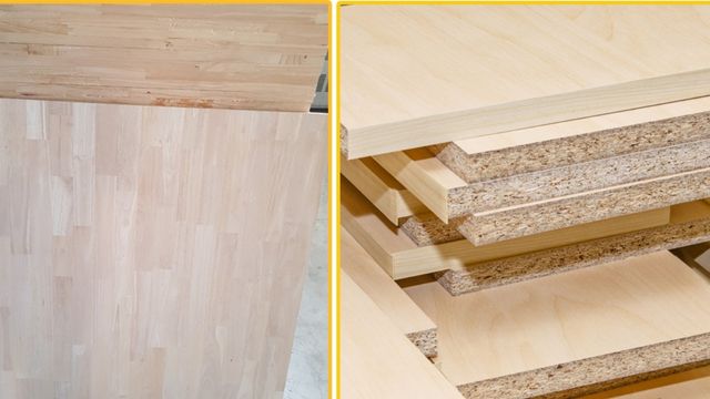 So sánh gỗ cao su và gỗ công nghiệp